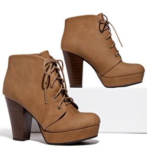 Brand New Tan Booties